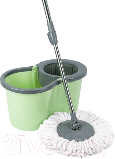 Изображение товара Набор для уборки Verde Spin Mop (оливковый)