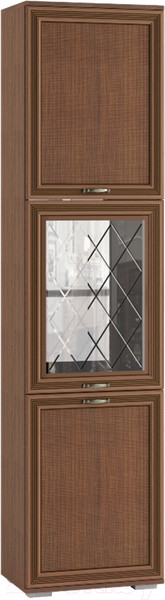 Изображение товара Шкаф-пенал с витриной Тэкс Ливорно ЛШ-5 (орех донской)