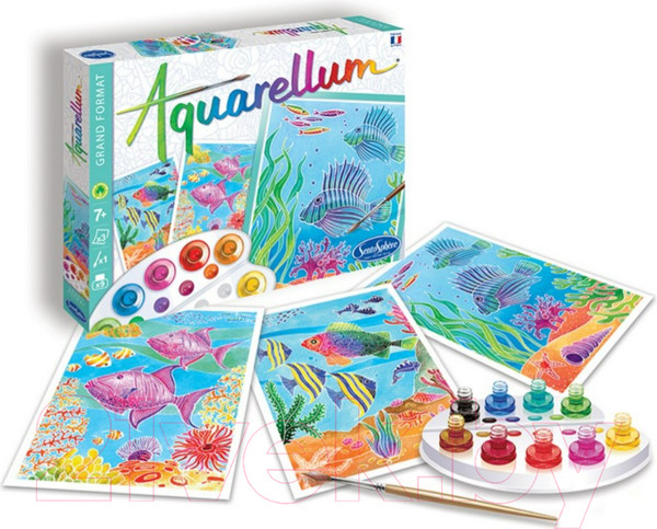 Изображение товара Набор для творчества SentoSphere Aquarellum Подводный мир / 6060