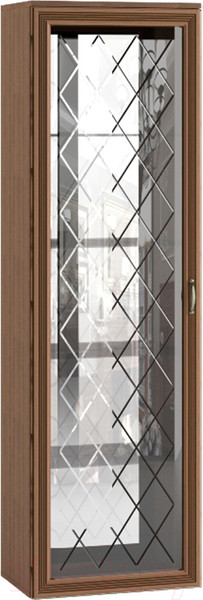 Изображение товара Шкаф-пенал с витриной Тэкс Ливорно ЛШ-8 (орех донской)