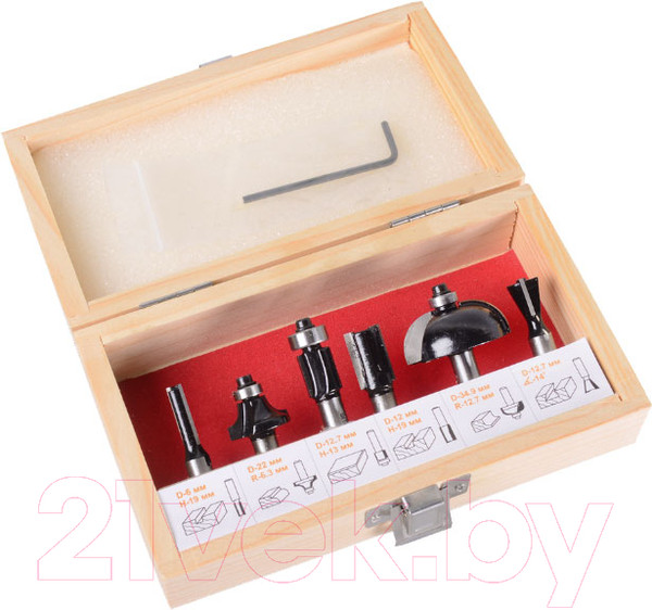 Изображение товара Набор фрез Вихрь 73/10/6/20