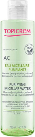 Изображение товара Мицеллярная вода Topicrem AC Очищающая (200мл)