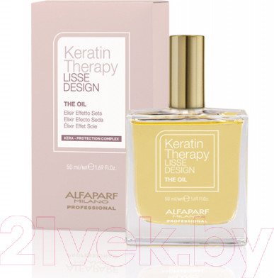 Изображение товара Масло для волос Alfaparf Milano Keratin Therapy Lisse Design / PF023349 (50мл)