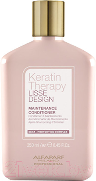 Изображение товара Кондиционер для волос Alfaparf Milano Lisse Design Keratin Therapy Гладкость ухаживающий / PF023348 (250мл)