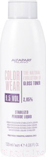 Изображение товара Эмульсия для окисления краски Alfaparf Milano Color Wear Gloss Окислитель стабилизированный 2.85%  (120мл)