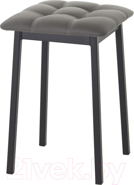 Изображение товара Табурет AMC Comfort 7К1.5 (кожзам графит/черный)