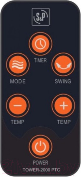 Изображение товара Тепловентилятор Soler&Palau Tower-2000 PTC / 5226833700