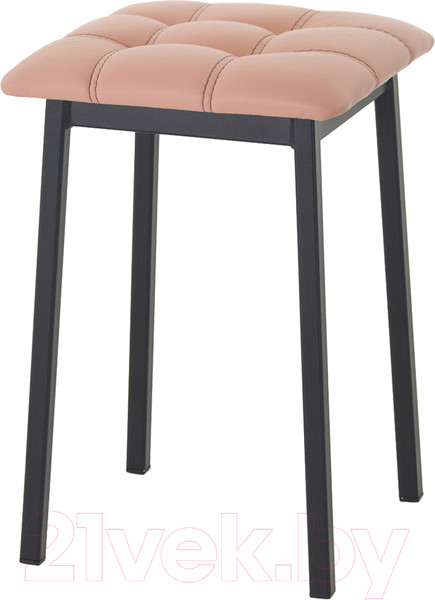 Изображение товара Табурет AMC Comfort 7К1.7 (кожзам коралл/черный)