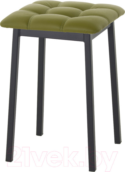 Изображение товара Табурет AMC Comfort 7К1.11 (кожзам оливковый/черный)