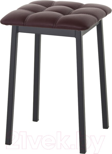 Изображение товара Табурет AMC Comfort 7К1.14 (кожзам бордовый/черный)
