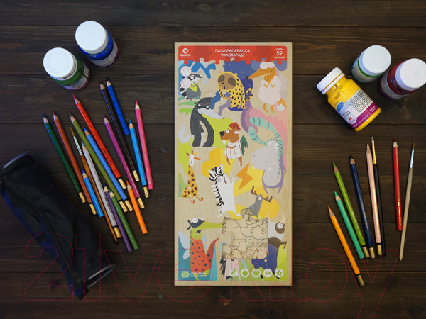 Изображение товара Развивающая игра Lemmo Маскарад / 02-01