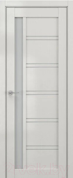 Изображение товара Дверь межкомнатная Deform V6 ДО 80x200 (крем вуд/стекло матовое)