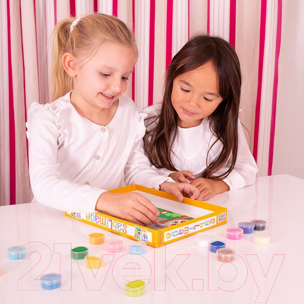 Изображение товара Набор для творчества SentoSphere Песочные картинки. Пожарные / 8802