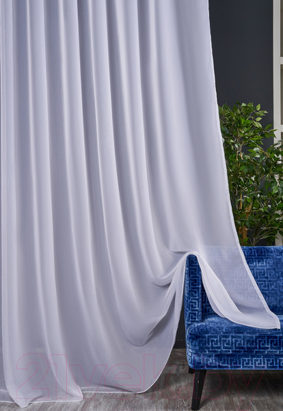 Изображение товара Гардина Vip Camilla Амелия 400x300 / 9325 01 (белый)