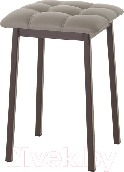 Изображение товара Табурет AMC Comfort 7К2.18 (кожзам латте/коричневый)