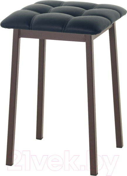 Изображение товара Табурет AMC Comfort 7К2.16 (кожзам антрацит/коричневый)