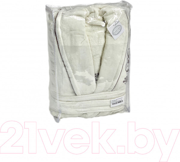 Изображение товара Халат Karven Узор S / B 1112 (кремовый)