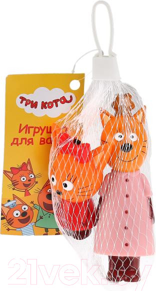 Изображение товара Набор игрушек для ванной Капитошка Мама и Карамелька. Три Кота / LX18004