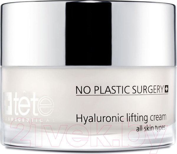 Изображение товара Крем для лица TETe Cosmeceutical Hyaluronic Lifting Cream С гиалуроновой кислотой и пептидами (50мл)
