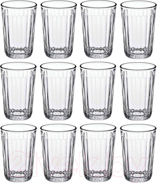Изображение товара Набор стаканов ОСЗ Граненый 03с785 (24шт)