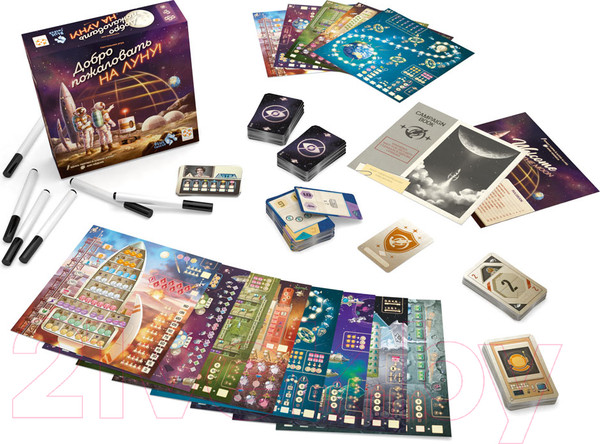 Изображение товара Настольная игра Стиль Жизни Добро пожаловать на луну