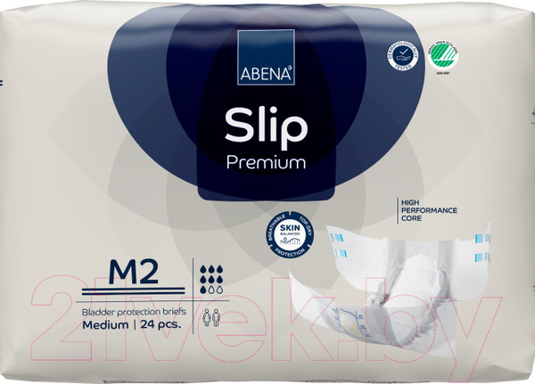 Изображение товара Подгузники для взрослых Abena Slip M2 Premium (24шт)
