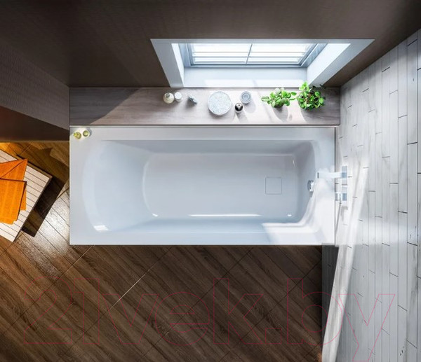 Изображение товара Ванна акриловая BAS Аякс 160x70 (с каркасом)