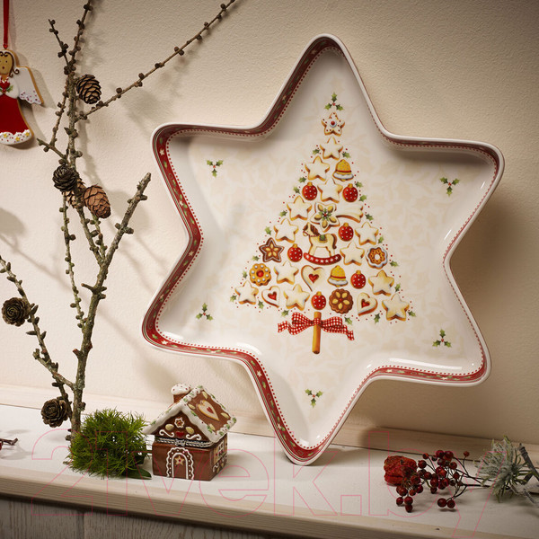 Изображение товара Блюдо Villeroy & Boch Winter Bakery Delight. Новогодняя елка / 14-8612-3885
