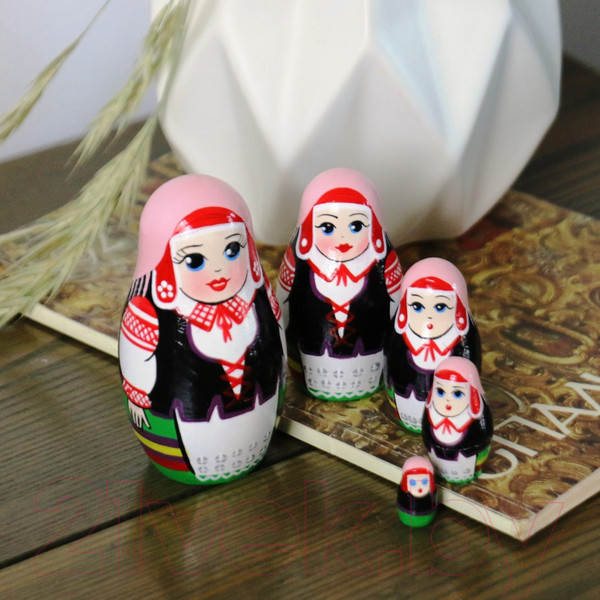 Изображение товара Матрешка сувенирная Брестская Фабрика Сувениров Молодечненская в славянских одеждах 5204