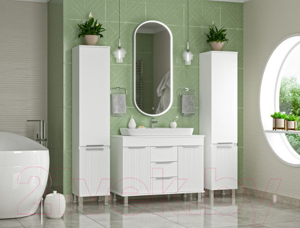 Изображение товара Тумба под умывальник Brevita Enfida 100 / ENF-06100-0143Я