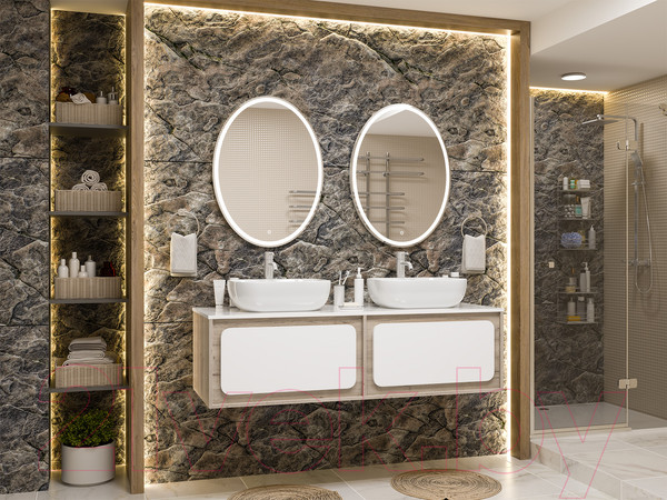 Изображение товара Тумба под умывальник Misty Дубль 150 / П-Дуб-09150-372Я