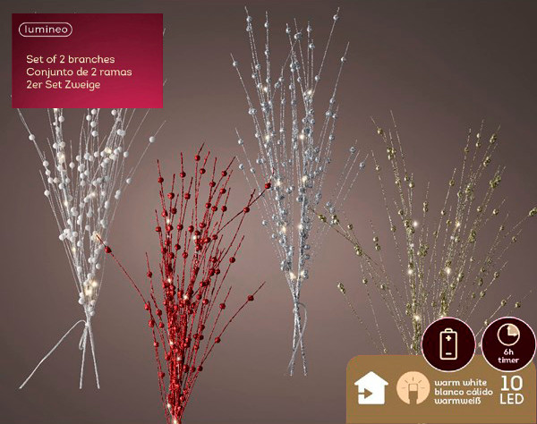 Изображение товара Светодиодная ветка Lumineo 482137 (2шт)