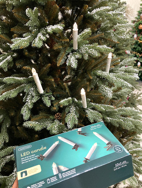 Изображение товара Набор светодиодных игрушек Lumineo Свечи беспроводные / 494522 (10шт)