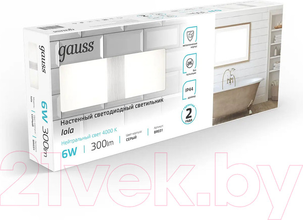 Изображение товара Бра Gauss Iola BR031