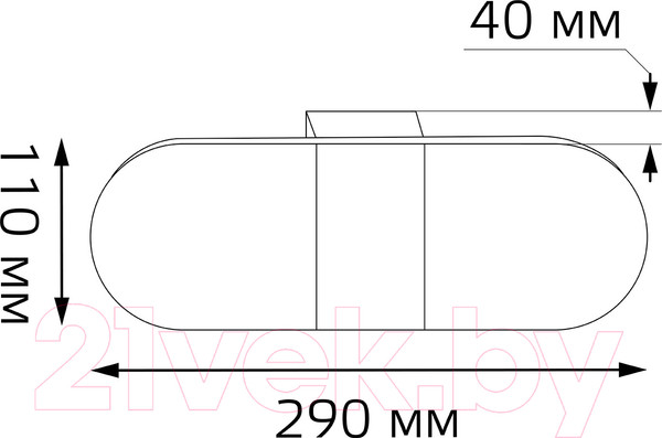 Изображение товара Бра Gauss Elena BR033