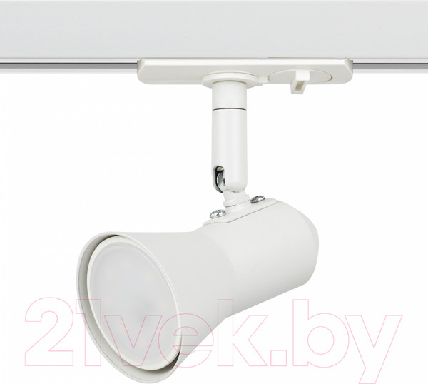 Изображение товара Трековый светильник ЭРА TR37-GU10 WH / Б0053303 (белый)