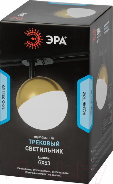 Изображение товара Трековый светильник ЭРА TR42-GX53 BS / Б0054180 (латунь)