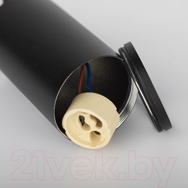 Изображение товара Трековый светильник ЭРА TR45-GU10 S BK / Б0054182 (черный)