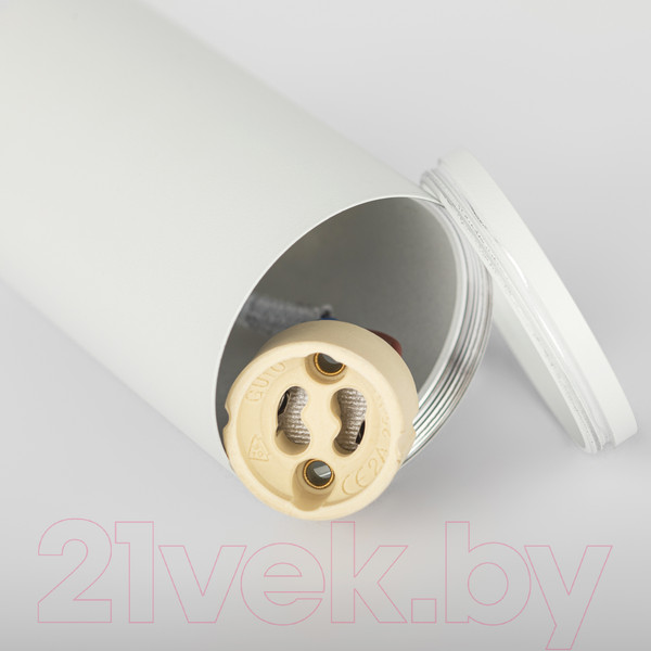 Изображение товара Трековый светильник ЭРА TR45-GU10 S WH / Б0054181 (белый)
