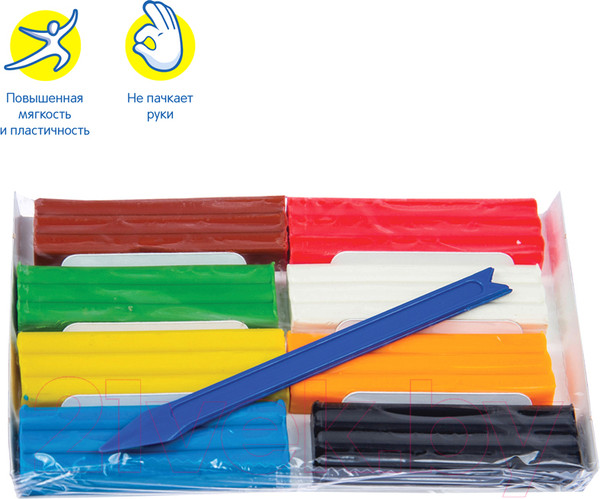 Изображение товара Пластилин восковой Мульти-пульти Енот в лесу / ВП_11056 (8цв)