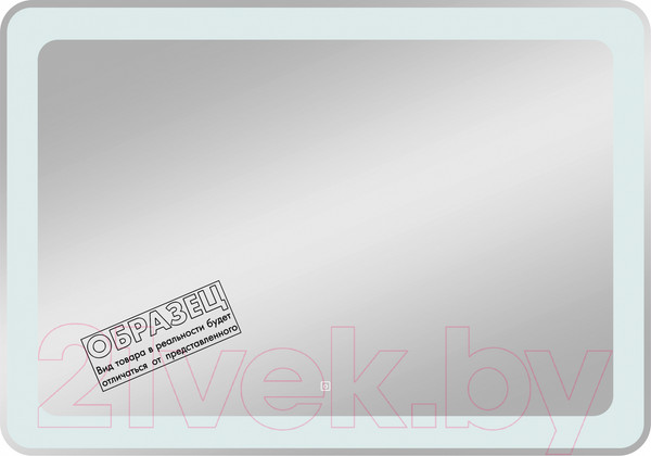 Изображение товара Зеркало Континент Velvette Led 90x70 (с музыкальным блоком, подогревом)