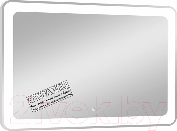 Изображение товара Зеркало Континент Velvette Led 90x70 (с музыкальным блоком, подогревом)