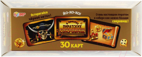 Изображение товара Настольная игра Умные игры В поисках пиратских сокровищ / 4650250520139