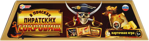 Изображение товара Настольная игра Умные игры В поисках пиратских сокровищ / 4650250520139