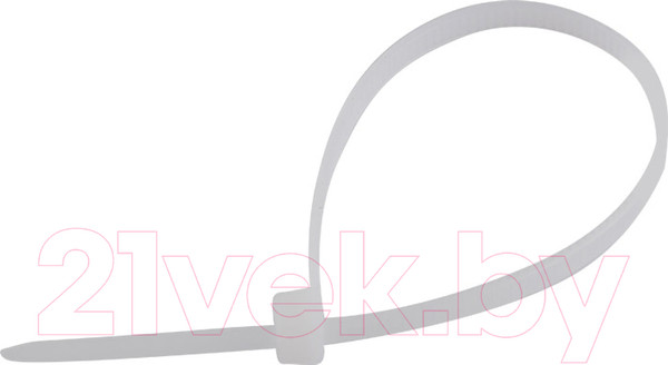 Изображение товара Стяжка для кабеля Park 007582 (100шт, белый)