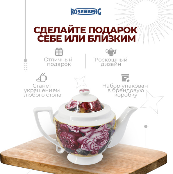 Изображение товара Заварочный чайник Rosenberg R-250565