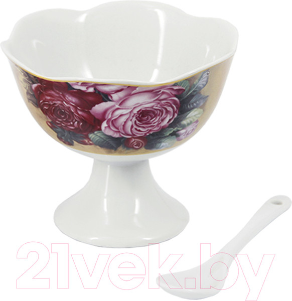 Изображение товара Набор креманок Rosenberg R-060156 (с ложками)