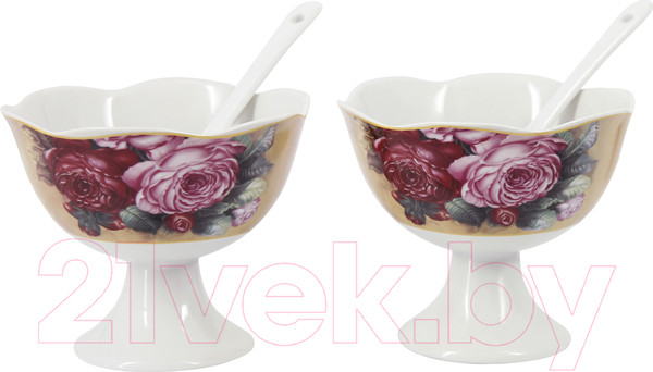 Изображение товара Набор креманок Rosenberg R-060156 (с ложками)