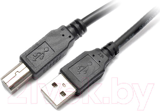 Изображение товара Кабель SIPU USB 2.0 4С Cu для принтера (1.5м, черный)