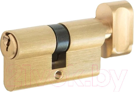 Изображение товара Цилиндровый механизм замка Lockstyle C30X30KN SB (матовое золото)